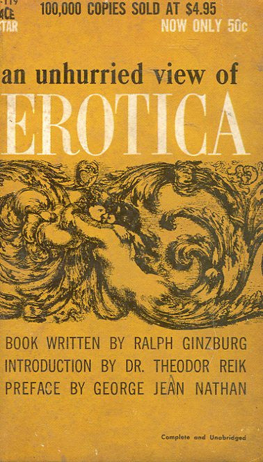 An unhurried view of Erotica For Sale